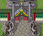 Crane Shrine (Exterior) - Tengai Makyou Zero / Far East of Eden Zero (JPN)