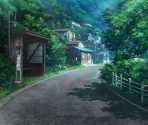 Yukuni City Mountain Road [bg_adv_53021] - Puella Magi Madoka Magica Side Story: Magia Record