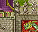 Royal Dragon Town (Exterior) - Tengai Makyou Zero / Far East of Eden Zero (JPN)
