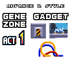 Gene Gadget Zone (Sonic Advance 2-Style) - Sonic the Hedgehog Customs