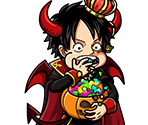 #2748 - Luffy: Demon Lord - Happy Halloween! - One Piece: Treasure Cruise