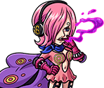 #2454 - Vinsmoke Reiju - Germa 66 Peach Poisonous Fang - One Piece: Treasure Cruise
