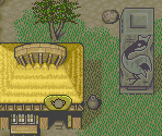 Exit Village (Exterior) - Tengai Makyou Zero / Far East of Eden Zero (JPN)