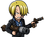 #0522 - Sanji - Straw Hat Pirates' Attack - One Piece: Treasure Cruise