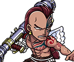 #0544 - Wyper - Descendant of Great Warrior Calgara - One Piece: Treasure Cruise