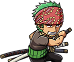 #0553 - Roronoa Zoro - Merveille's Adventurer - One Piece: Treasure Cruise
