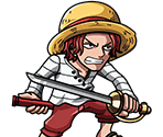 #0601 - Shanks - Roger Pirates - One Piece: Treasure Cruise