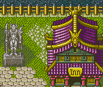 Dragon Ears Village (Exterior) - Tengai Makyou Zero / Far East of Eden Zero (JPN)