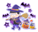 Ichimatsu (Halloween) - Motto! New Puzz Osomatsu-san: Shinpin Sotsugyou Keikaku