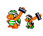 Hammer & Sledge Bros (SMW-Style) - Mario Customs