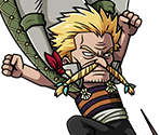#0607 - Red-Leg Zeff - Cook Pirates Captain - One Piece: Treasure Cruise