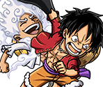 #3956 - Monkey D. Luffy - Mystical Figure in White - One Piece: Treasure Cruise