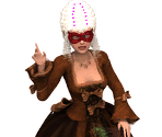Masked Woman - Cake Shop 3