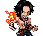 #0075 - Portgas D. Ace - Flame Mirror - One Piece: Treasure Cruise