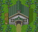 Crane Shrine Town (Exterior) - Tengai Makyou Zero / Far East of Eden Zero (JPN)
