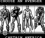 Character Select Screen - Captain America and the Avengers