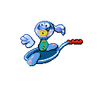 Spoon Surfer - Rayman Advance