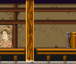 Yashiki House (Front) - Ganbare Goemon 3: Shishijyuurokubei no Karakuri Manji Katame (JPN)
