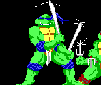 Title Screen - Teenage Mutant Ninja Turtles / Hero Turtles