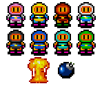General Sprites - Mega Bomberman (8 Player Demo)
