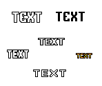Fonts - Sonic Advance