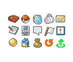 Menu Icons - Pokémon Platinum
