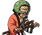 #2783 - Kin'emon - Watchful Samurai - One Piece: Treasure Cruise