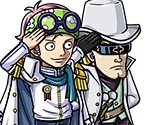 #2795 - Coby & Helmeppo - Shining Rookies of Navy HQ - One Piece: Treasure Cruise