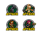 Custom Attack Buttons (Ptolemaic Army) - Metal Slug Attack