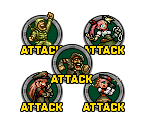 Custom Attack Buttons (Rebel Army) - Metal Slug Attack