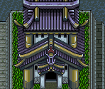 Royal Dragon Castle 04 (Exterior) - Tengai Makyou Zero / Far East of Eden Zero (JPN)