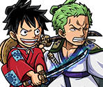 #2802 - Luffytaro & Zorojuro - Land of Wano Savior - One Piece: Treasure Cruise