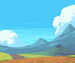 Title Screen Background - Evoland