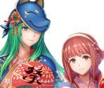 Nephenee & Sakura (Timidity Trials) - Fire Emblem: Heroes