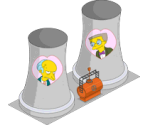 Valentine's Cooling Towers - The Simpsons: Tapped Out