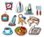 Order Icons - Jane's Hotel