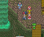 Blue Lake Village (Port) - Tengai Makyou Zero / Far East of Eden Zero (JPN)
