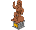 Jebediah Statue - The Simpsons: Tapped Out