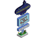 Golddiggers Sign - The Simpsons: Tapped Out