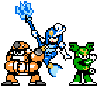 Mega Man 9 Robot Masters (NES-Style) - Mega Man Customs