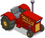 Willie's Tractor - The Simpsons: Tapped Out