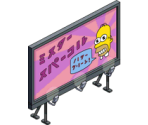 Mr. Sparkle Billboard - The Simpsons: Tapped Out
