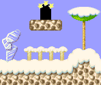 Iceberg 1-3 - Kirby's Dream Land 3