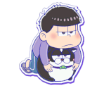 Ichimatsu (Dog Matsu Collaboration) - Motto! New Puzz Osomatsu-san: Shinpin Sotsugyou Keikaku