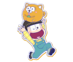 Jyushimatsu (Dog Matsu Collaboration) - Motto! New Puzz Osomatsu-san: Shinpin Sotsugyou Keikaku