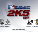 Copyright & Title Screens - Major League Baseball 2K5