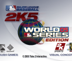 Copyright & Title Screens - Major League Baseball 2K5: World Series Edition