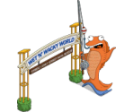 Wet 'N' Wacky World Sign - The Simpsons: Tapped Out