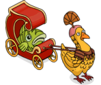Chicken-Pulled Chariot - The Simpsons: Tapped Out