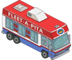 Fleet-A-Pita Van - The Simpsons: Tapped Out